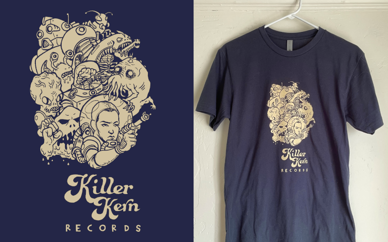 Shirt Design for Killer Kern Records